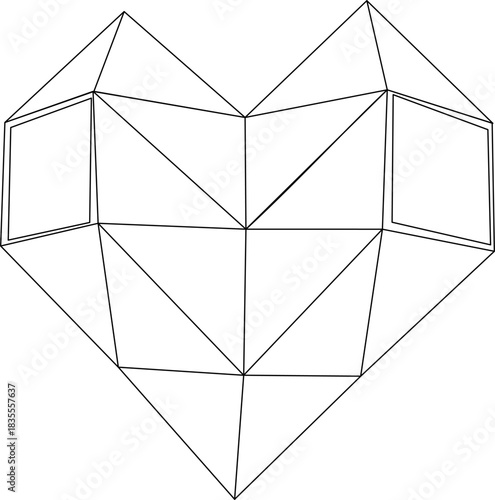 Геометрическое сердце
