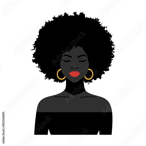 Black History Month Vector – Flat Style Cultural Illustration