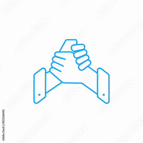 teamwork support unity icon sign vector