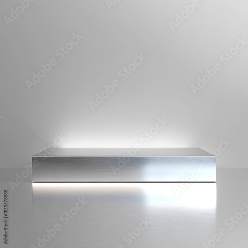 Wallpaper Mural Modern Minimalist Display Platform with Soft Lighting Background Torontodigital.ca