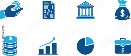 Business Finance Investment And Management Icon