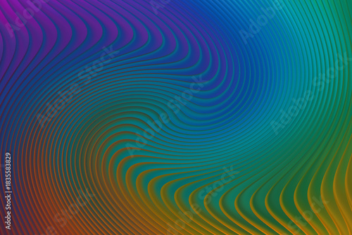 Abstract background with swirling lines and vibrant gradient colors in motion