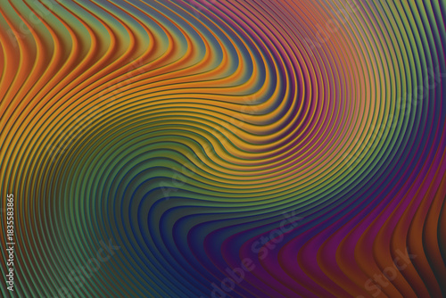 Abstract colorful swirl background with a mesmerizing and vibrant design
