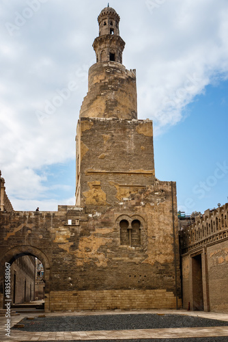 Minaret of the Sultan Barquq Madrasa-Mosque and Khanqa