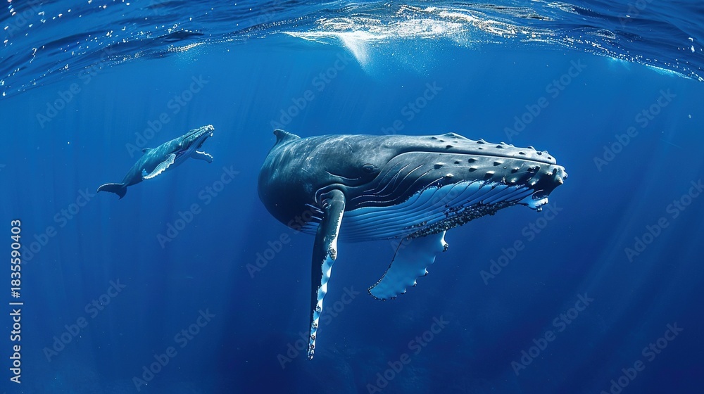 custom made wallpaper toronto digitalHumpback Whale Collection: Assorted Humpback Whale Shots (Close-Ups, Breeching, Gliding, Swimming) in Ocean Settings (Clear Blue Water, Sunset Skies, Deep Dark Seas) for Marine Wildlife, Nature, and A