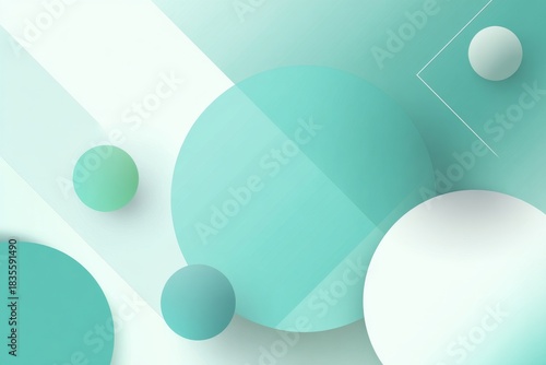 Green Geometric Circles