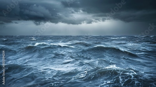 Serene Night Beach Shoreline with Gentle Waves, Star-Dense Sky, and Milky Way Reflections; Calm Dark Blue Ocean Surface Glowing Under Moonlight, Gradient Sky Reflections; Massive Curling Ocean Waves