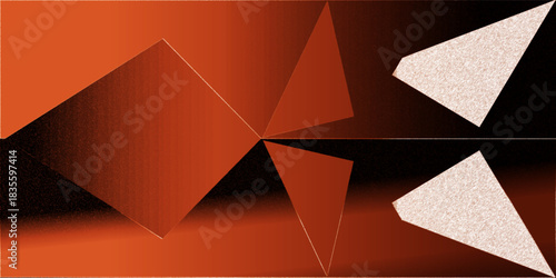 Dark brown gradient mesh bg with noise as a seamless pattern. Soft mocha mousse color abstract vector