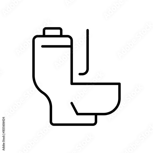 Plumbing vector icon. editable line icon for pipe, drainage, and repair needs
