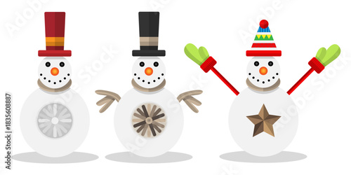 Snowman Ornaments