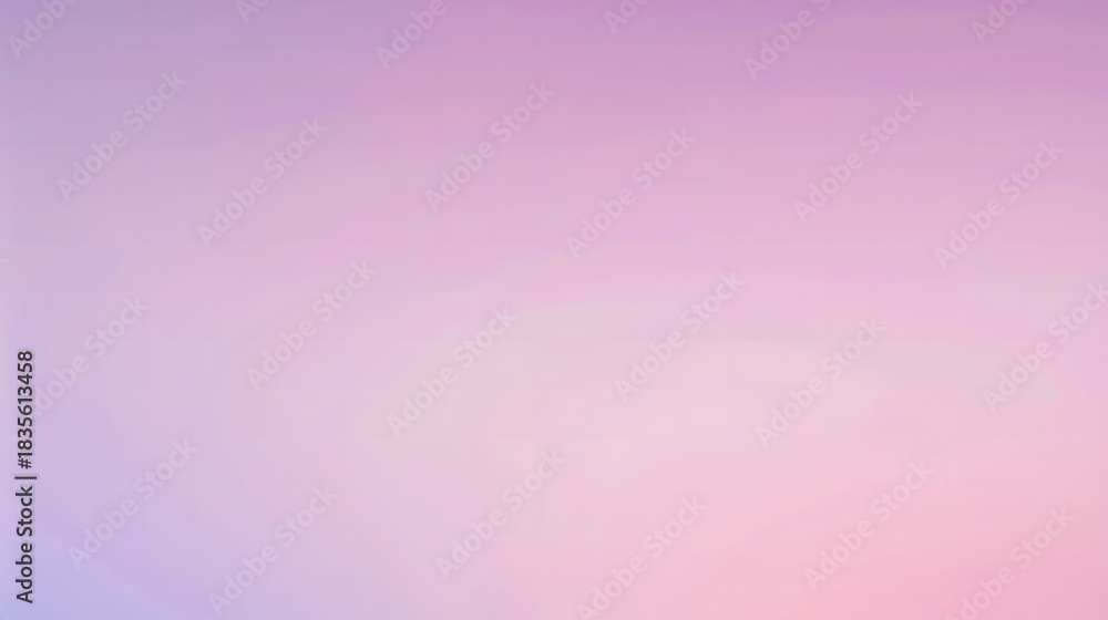 Fototapeta premium Minimalist Abstract Composition Featuring Gentle Gradient Transition from Pink to Lavender for Packaging and Design