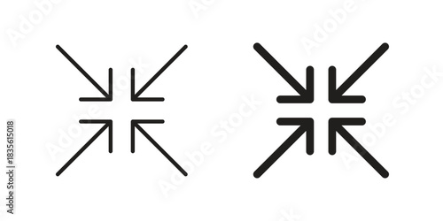 Compact size icon. Outline, Glyph and Filled Outline Style