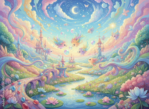 abstract fractal background