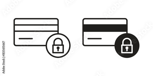 Credit limit icon. Outline, Glyph and Filled Outline Style