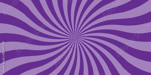 Sunburst Modern retro vintage sunrise sunbeam element spiral striped. Spiral starburst and striped pattern abstract geometric retro sunrays line wavy texture.	