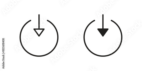 Inside icon. Outline, Glyph and Filled Outline Style