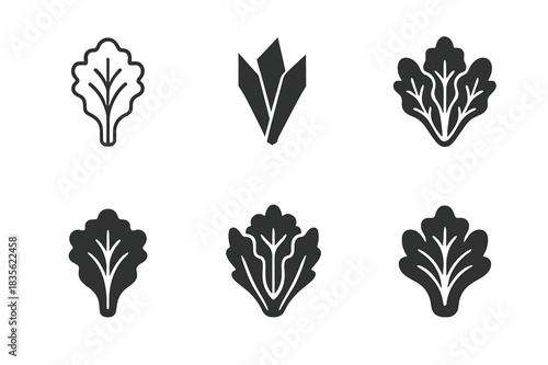 Passover Logos Grid. Passover Haggadah. Icon set. Set Logo of Passover Haggadah: Bitter Herb. harmonious logo variations of the same emblematic concept, each