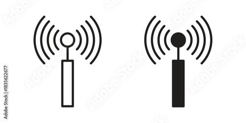 Sensor icon. Outline, Glyph and Filled Outline Style