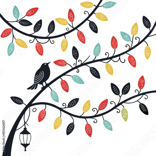 Holly berry icons set, Chritmas logo wirh holly berries - set vector