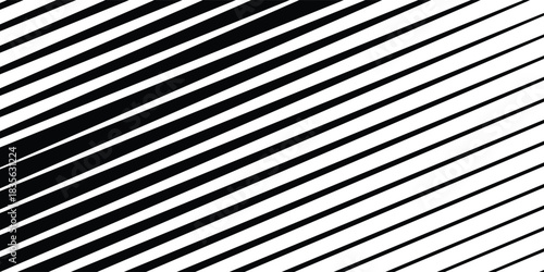 Seamless vector abstract black and white geometric pattern with fading wavy lines, vector modern.