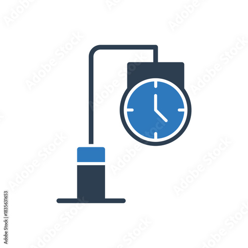Street Clock Icon