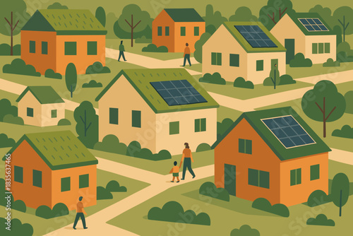 Figures vector negative colors icon cohesive eco punctuation smart home marks numbers