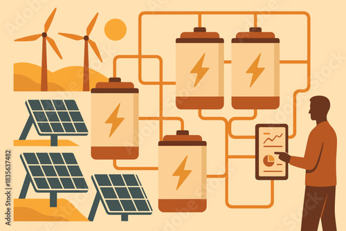 Emojis silhouette full illustration numbers human vector style no turbines microgrid icon