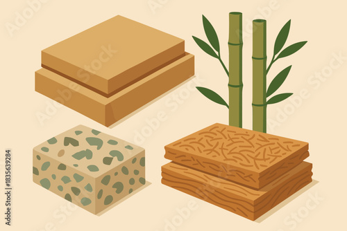 Icon eco marks foam any recycled vector friendly typography numbers speech insulation