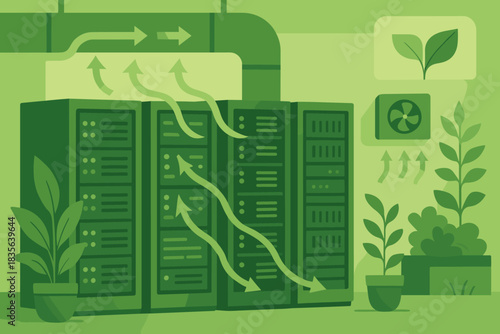 Modern warm eco icon elements friendly typography negative data using no vector