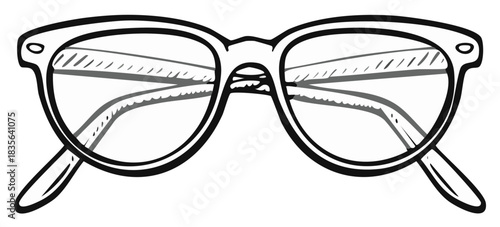 Eye Glasses Stylish Eyewear Accessory Prescription Spectacles Optical Equipment