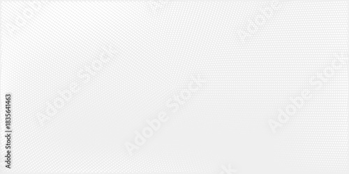 White ai abstract base with subtle curved flow. Halftone dots, faint dotted field, bright clean backdrop with soft texture.