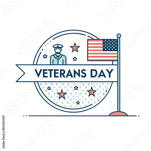 Show your respect on Veterans Day with this design