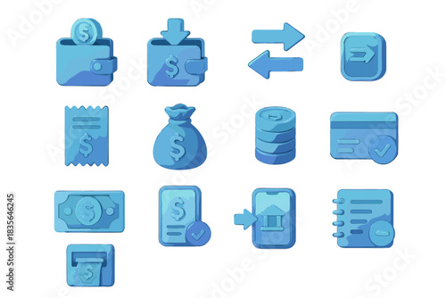 Transfer financial icon banking money payment machine vector arrows withdrawal d online