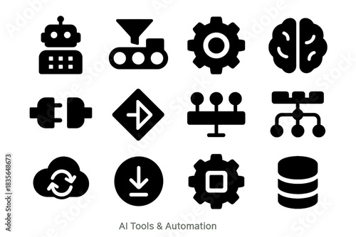 Thickness sterile inference smooth connector workflow icon invisible transparency space icons ai