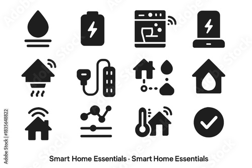 Weight equal no shading calibration home black vector smart connected feel icon