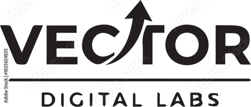 Vector Digital Labs: a corporate visual of the Vector Digital Labs  business, with text and arrows.