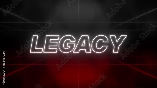 Legacy Text 80s Style – Retro Aesthetic Background