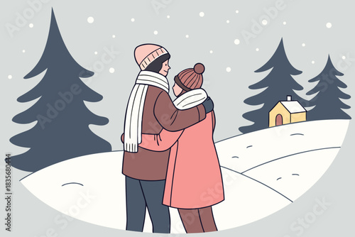 Warm wishes and winter hugs