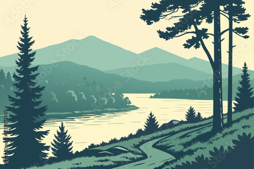 Lake Placid, New York offers serene waters, forest trails, and views of the Adirondack Mountains.