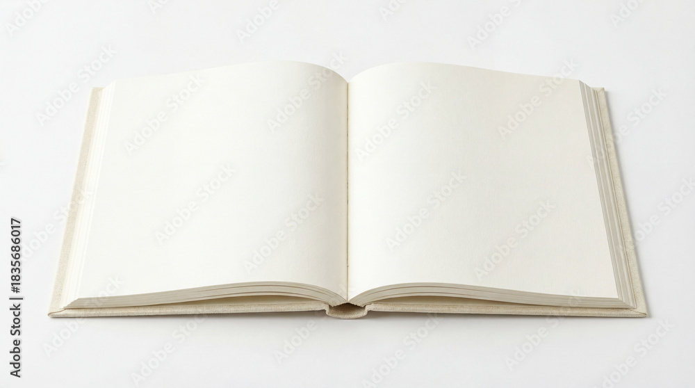 Fototapeta premium open book isolated on white