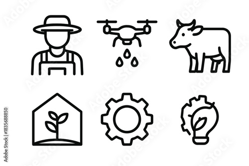 Modern agriculture and smart farming concepts for technology and sustainability