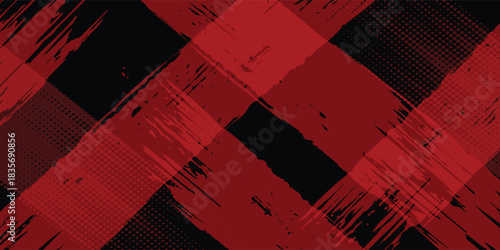 red and black sports dot background design. modern