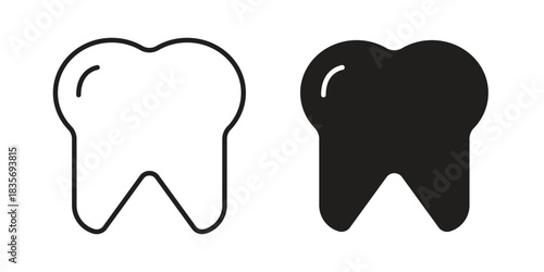 Teeth icon for your website design, logo, app, UI. EPS10
