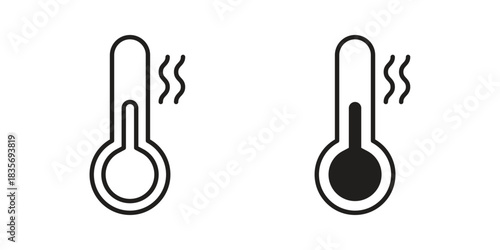 Temperature icon for your website design, logo, app, UI. EPS10