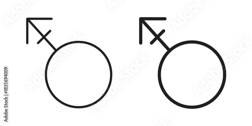 Transgender icon for your website design, logo, app, UI. EPS10