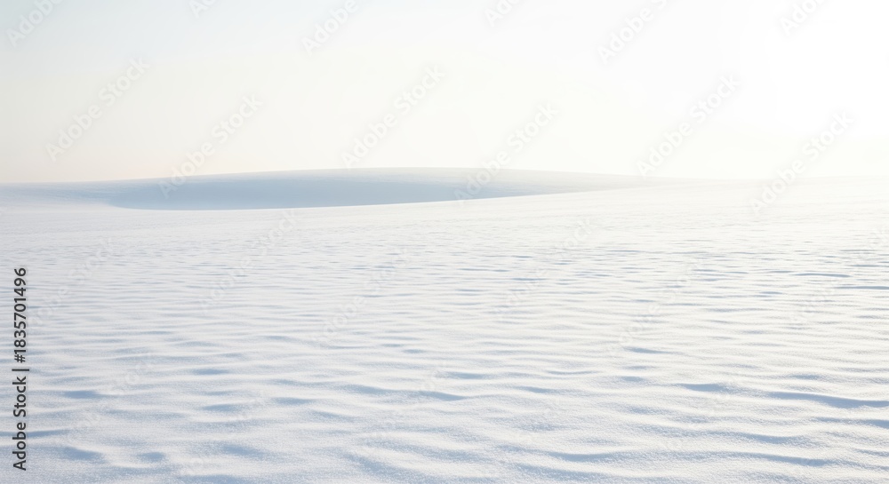 Fototapeta premium Calm ocean waters stretch toward a soft horizon under pale sky. Gentle ripples create a peaceful scene. Perfect for wellness projects, meditation apps, spa designs, or calming backgrounds.