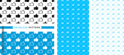 Seamless pattern, seamless background, colors easily changed, vector and illustration.