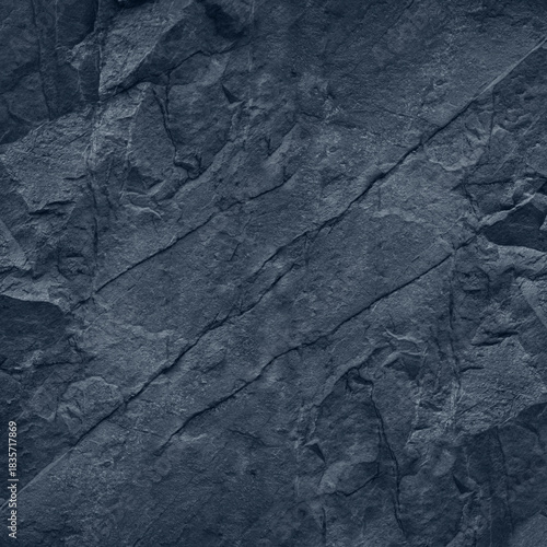 Black dark gray greyish blue stone rock background. Granite mountain surface. Empty blank space template design. Business industrial grunge construction building mining. Solid hard strength durability