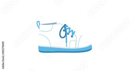 Simple shoe illustration