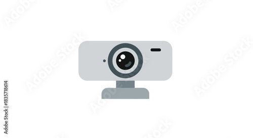 A simple gray webcam